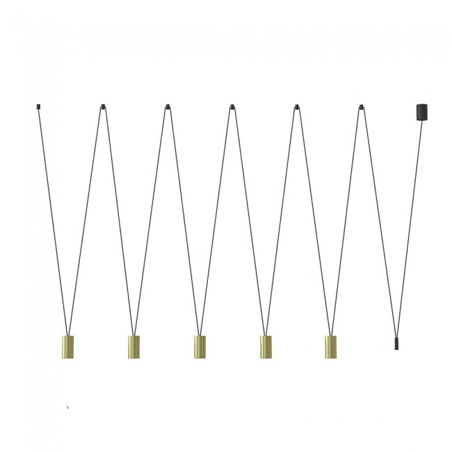 lampara colgante more eye 5 luces