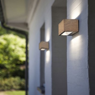 Aplique de pared LED exterior Gemini (10.5W)