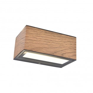 Aplique de pared LED exterior Gemini (10.5W)