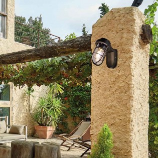 Aplique de pared exterior Lacanau