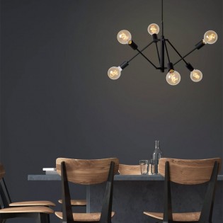 Lámpara de araña Lester (6 luces)