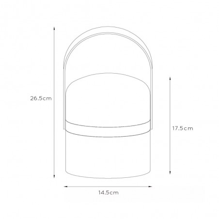 Lámpara de mesa exterior LED Joe (3W)