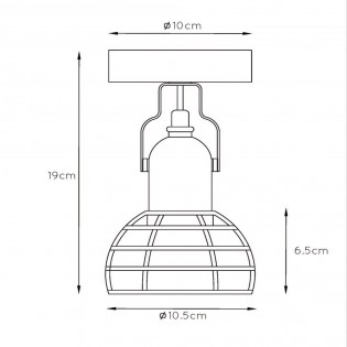 Plafón de techo infantil Pola