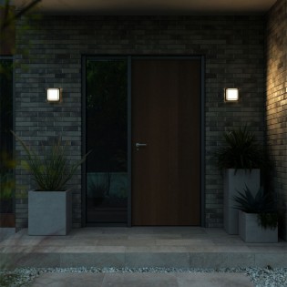 Aplique de pared exterior LED Oliver Square (6W)