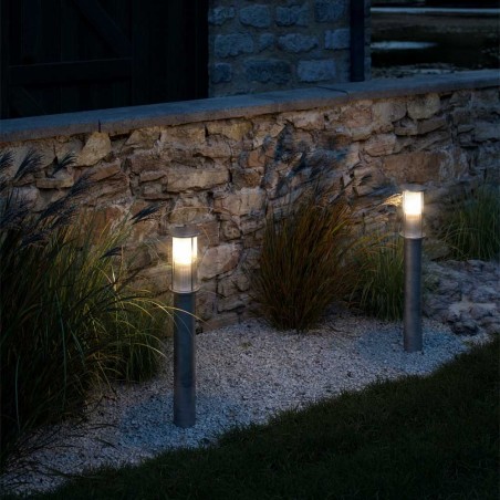 Baliza de exterior Linton Galvanizado