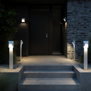 Aplique de pared exterior Pontio 15