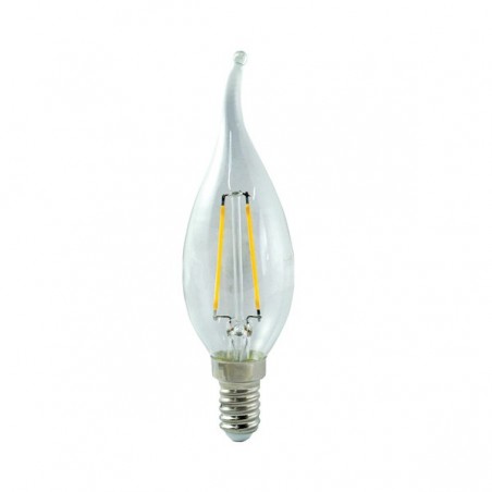 Bombilla filamento LED Vela (3W)