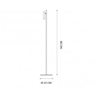 Lámpara de pie LED Philon (6W)