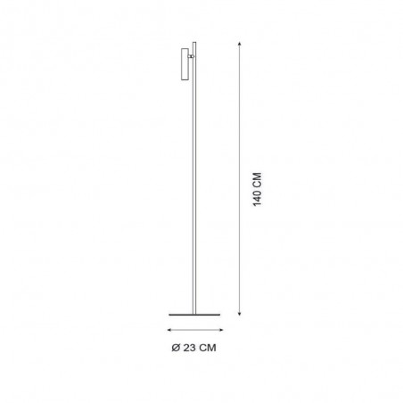 Lámpara de pie LED Philon (6W)