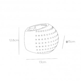 Aplique de pared decorativo Gipsy