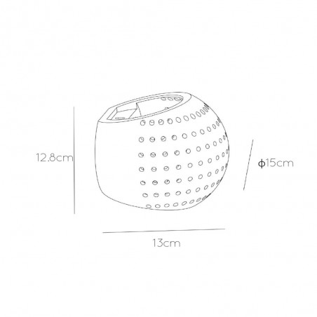 Aplique de pared decorativo Gipsy