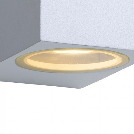 Aplique de exterior LED Zora Square (2x5W)