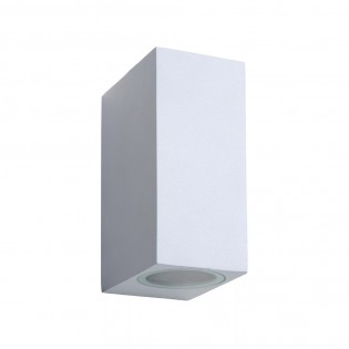 Aplique de exterior LED Zora Square (2x5W)