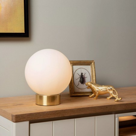 Lámpara de mesa Jorit Opal