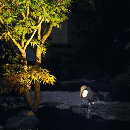 Foco proyector con piqueta LED Cobra (12W)