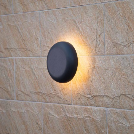 Aplique de exterior LED Ova Round (6W)