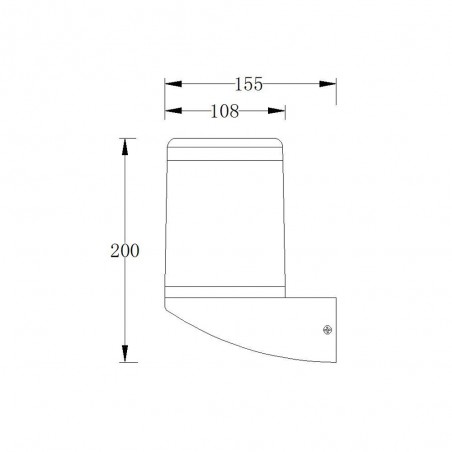 Aplique de exterior LED Terra (8W)
