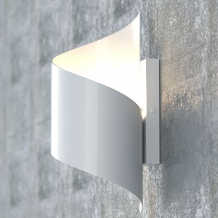 Aplique de pared Snape Blanco