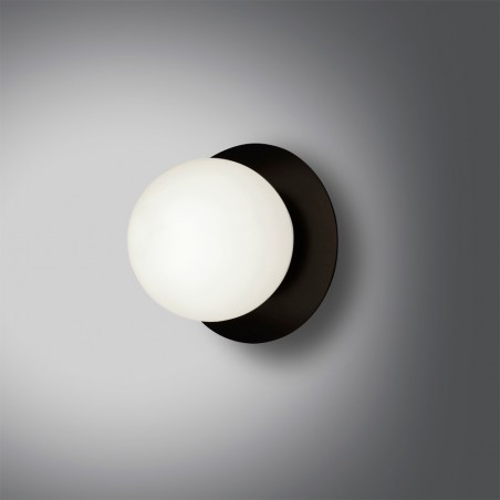 Aplique de pared Meltis Negro