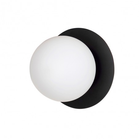 Aplique de pared Meltis Negro