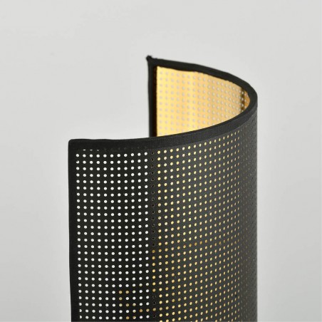 Aplique de pared Martin Negro