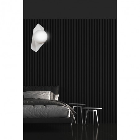 Aplique de pared Escena Blanco