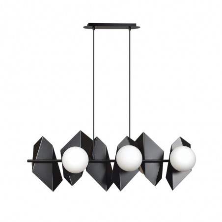 Regleta de techo Escena Negro (6 luces)