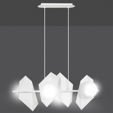 Regleta de techo Escena Blanco (4 luces)