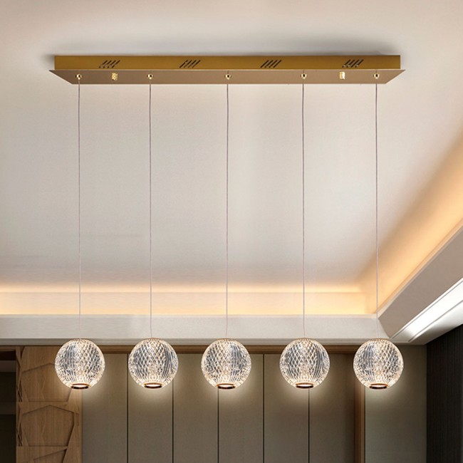 Regleta de techo LED Austral (5x5,2W)