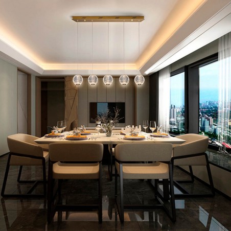 Regleta de techo LED Austral (5x5,2W)