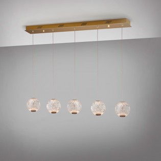 Regleta de techo LED Austral (5x5,2W)