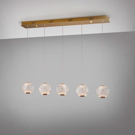 Regleta de techo LED Austral (5x5,2W)