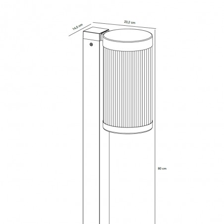 Baliza de exterior Coupar