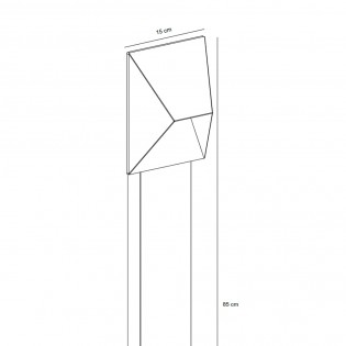 Baliza de exterior Pontio 15