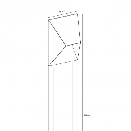 Baliza de exterior Pontio 15