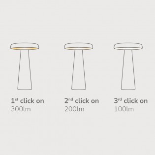 Lámpara de mesa LED Arcello (3W)