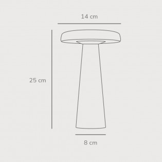 Lámpara de mesa LED Arcello (3W)