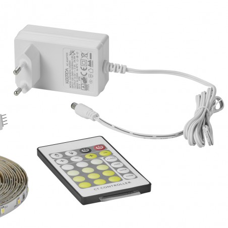 Tira LED 5 metros 2700-6000ºK IP44