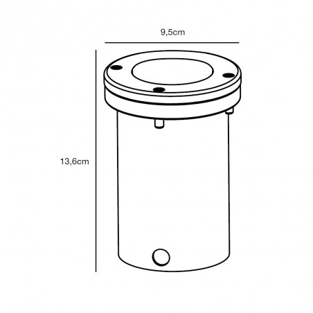 Empotrable de suelo Tilos 3-Kit