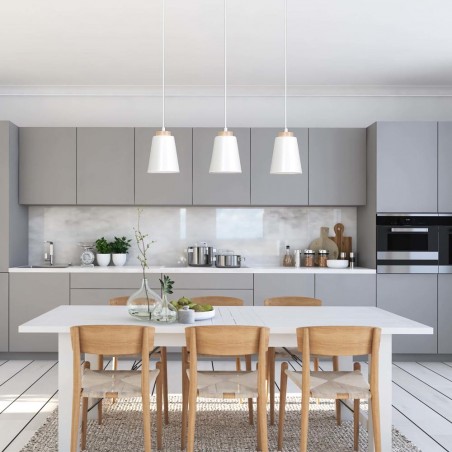 Regleta de techo Lasso Blanco (3 luces)