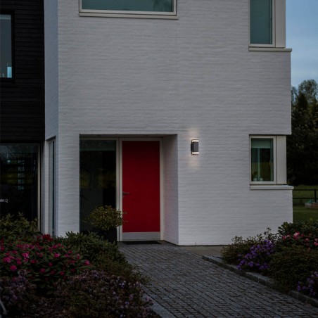Aplique de pared exterior Elm Doble