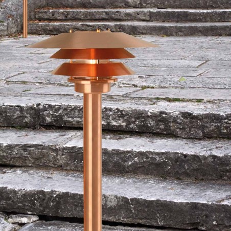 Baliza de exterior Veno Cobre