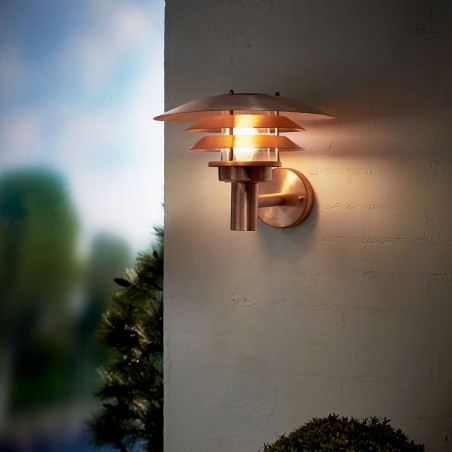 Aplique de exterior Veno Cobre