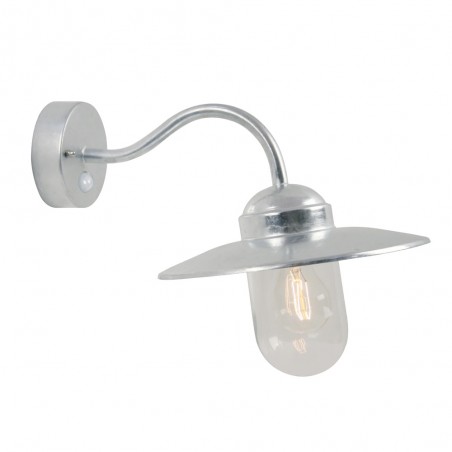 Aplique con sensor Luxembourg Galvanizado