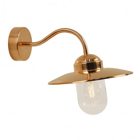 Aplique de exterior Luxembourg Cobre