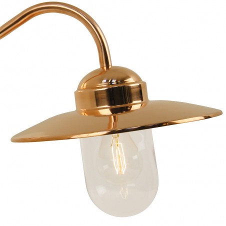 Aplique de exterior Luxembourg Cobre