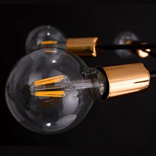 Plafón de techo Vander II (6 luces)