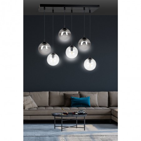 Regleta de techo Sagan Mix II (6 luces)