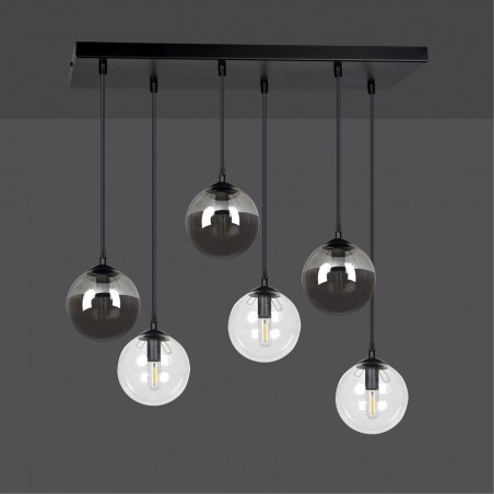 Regleta de techo Sagan Mix II (6 luces)