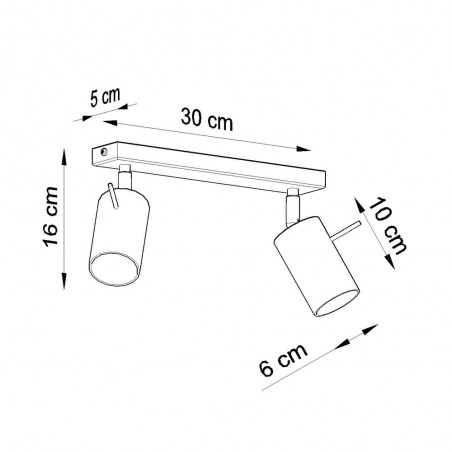 Regleta de techo Ring